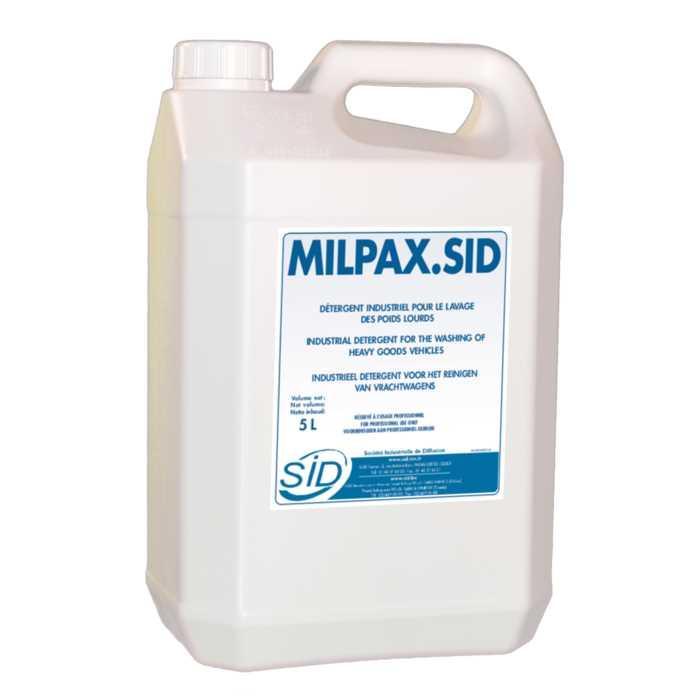 Détergent industriel Milpax.Sid - Lavage poids lourds - Haute pression et portiques_0