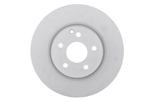Disque de frein ventilé BOSCH 0986479040 - 5 trous - Avant - Épaisseur 28 mm_0