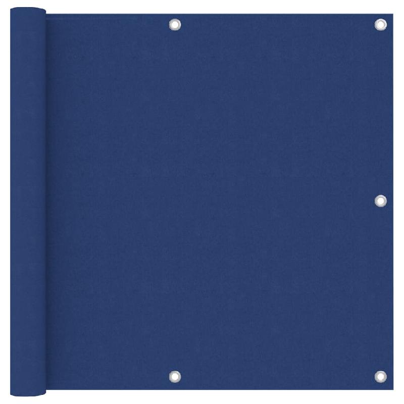 ÉCRAN DE BALCON BRISE PARE VUE PROTECTION CONFIDENTIALITÉ 90 X 500 CM TISSU OXFORD BLEU 02_0010110_0