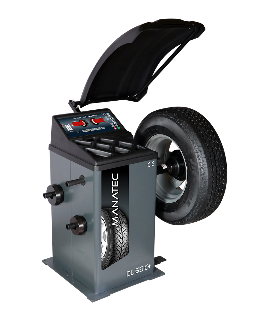 Équilibreuse de roues Manatec DL-65 C+ - Démarrage automatique - Alimentation 230V_0