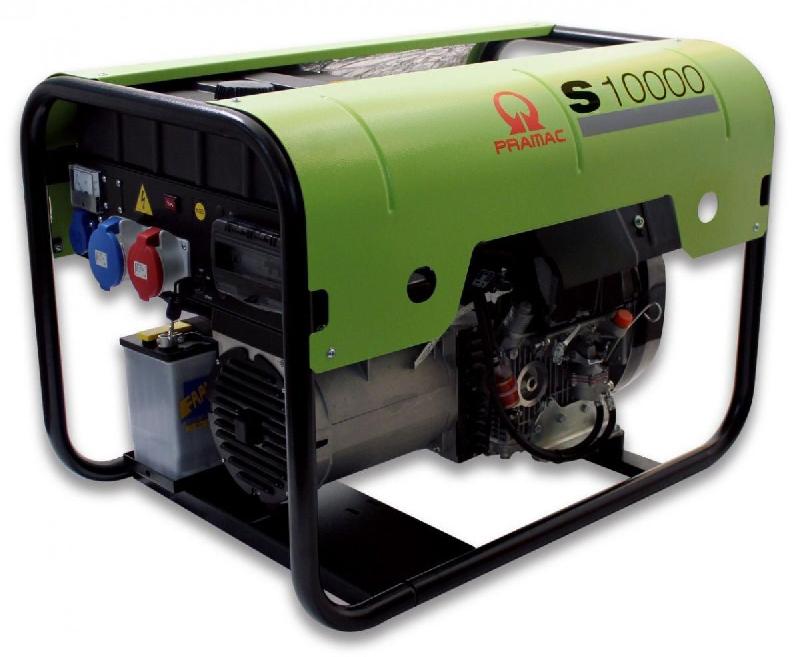 Groupe électrogène diesel triphasé 9,4 kW AVR DPP DE prise CONN pour AMF/RSS moteur Lombardini S10000 - PRAMAC - PD902TRA00S_0