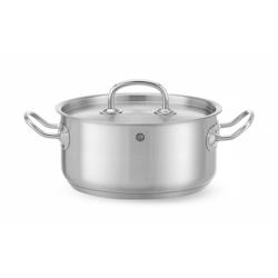 Hendi Cocotte avec couvercle Kitchen Line et 2,9 litres pour tous les feux - inox 836019_0