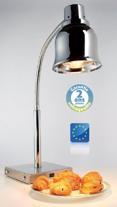 Lampe chauffante suspendue - Infra-rouge - Basic - Alu brossé - 230 V -  33032