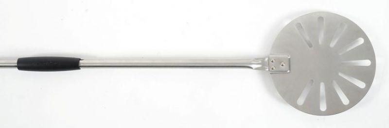 PELLE À PIZZA INOX POUR RETOURNER ET DÉFOURNER 17CM - 165CM (R-17F)