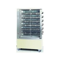 Rôtissoire verticale électrique - 6 broches - 36 poulets6EE | Mcm espagne - 6EEN-L - 6EEN-L_0