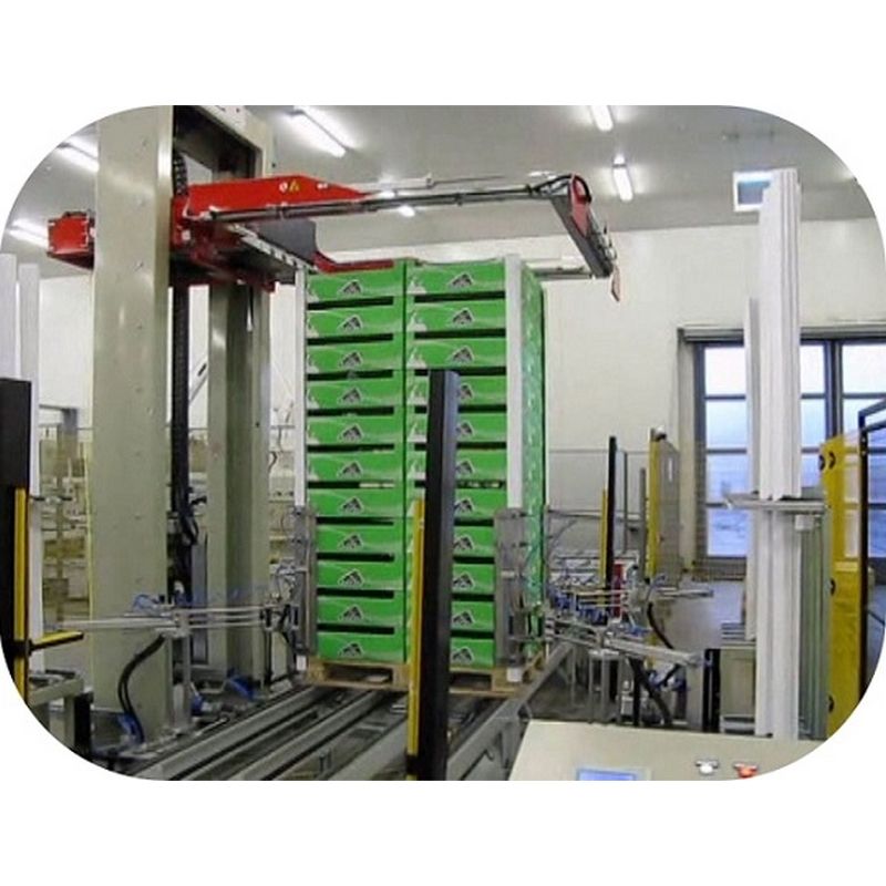 RT4-124 - Cercleuse automatique Sormaf avec pose de cornières - Dimensions palettes 800×800 à 1200x1200 mm_0