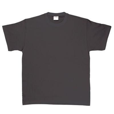 2 T-shirts manches courtes 100% coton noir, taille XXL_0