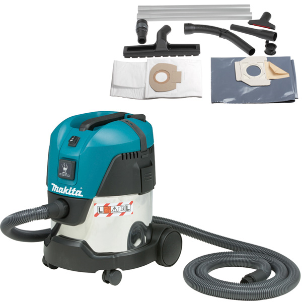 ASPIRATEUR MAKITA 1200W CUVE DE 20 LITRES CLASSE L RÉFÉRENCE VC2012L