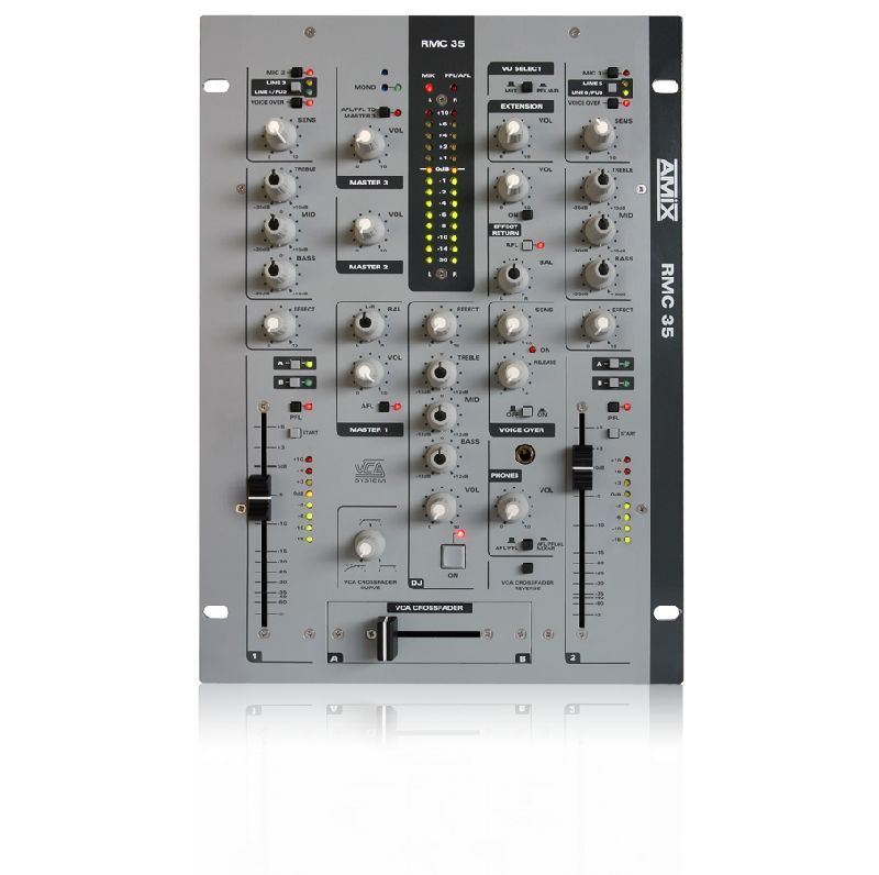 Console discothèque RMC35 - 2 voies, 9 entrées et multiples fonctionnalités DJ_0