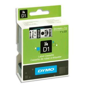 Dymo ruban D1 noir/blanc 24mm x 7m - Compatible LabelManager - Éco-responsable_0