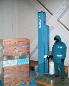 Emballeuse pellicule étirable surgelé - MASTERPLAT PGS FREEZER - Froid négatif -30°C, anticorrosion, inox, pré-étirage 250%_0