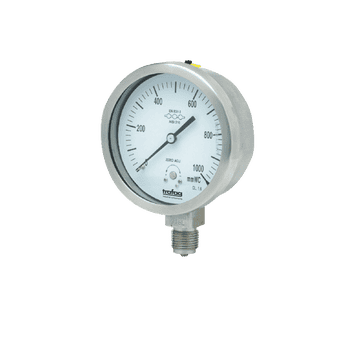 Manomètre en acier inoxydable avec capsule soudée - TMP 602 - Basses pressions jusqu'à 6 mbar_0