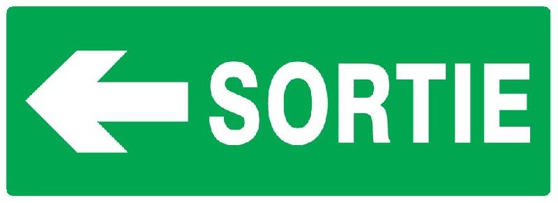 Panneaux rigides 330x120 mm secours évacuation - PNGPSC-TL09/SRTG_0