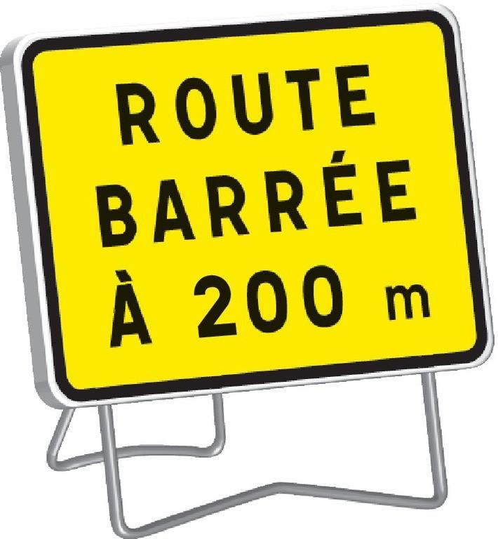 Panneaux Taliasign KC1 800x600 mm classe 1 Indications Temporaires - PNTLGLV1KC-TL01/R2_0