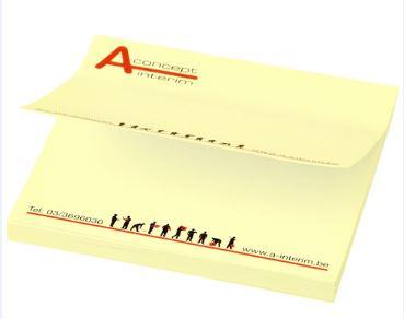 Post-its Sticky-Mate® 75 x 75 - Feuilles vierges 80 g/m² - Standard 50 feuilles, options 25 ou 100 feuilles_0