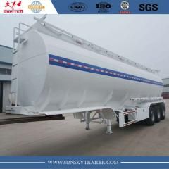 Remorque citerne semi-remorque - Xiamen Sunsky Trailer Co., Ltd - capacité 40 000 L - 3 essieux - acier au carbone - modèle XM9400GRY_0