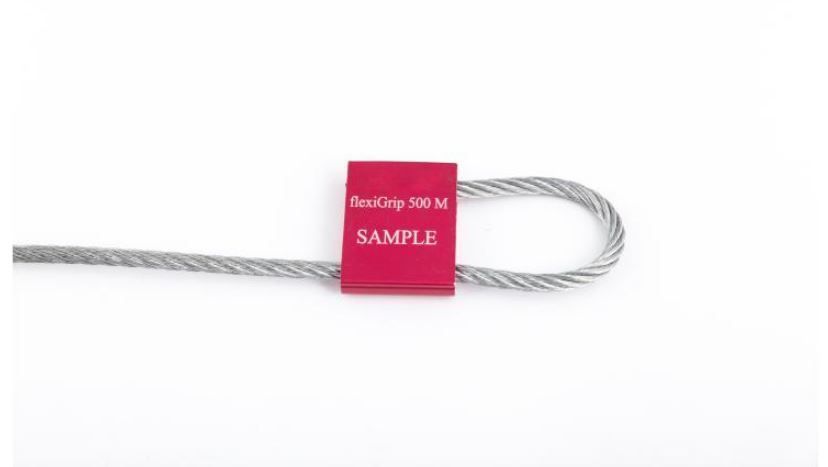 Scellé à câble diamètre 5 mm - Acier/Aluminium - Longueur 300 mm - Norme ISO 17712:2013 C-TPAT_0
