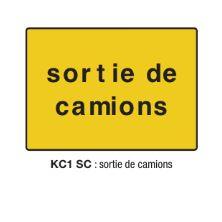 Signalisation de chantier important KC1CS - sortie de camion_0