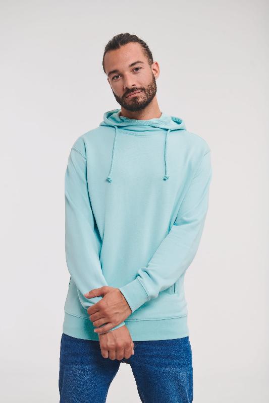 Sweat à capuche col montant Pure Organic - Russell - 100% coton biologique - Réf: RU209M_0