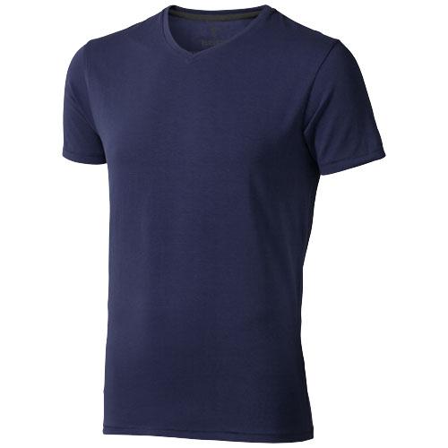 T-shirt bio manches courtes pour homme Kawartha - col V - 95% coton biologique - 200 g/m²_0