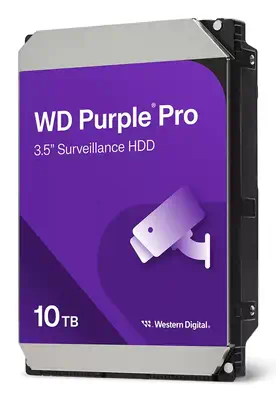 Western Digital Purple Pro WD102PURP disque dur 10 To 7200 tr/min 512 Mo 3.5