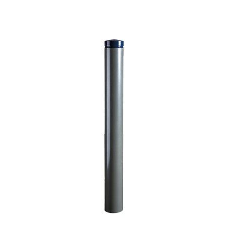 Potelets fixes en acier 2300 - Sineu Graff - H1000 x L89 mm - 3 formes de chapeaux au choix_0