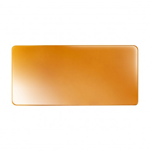 ASSIETTE PLATE RECTANGULAIRE 27,5 X 13CM CARAMEL EN PORCELAINE - CHEF & SOMMELIER - PURITY