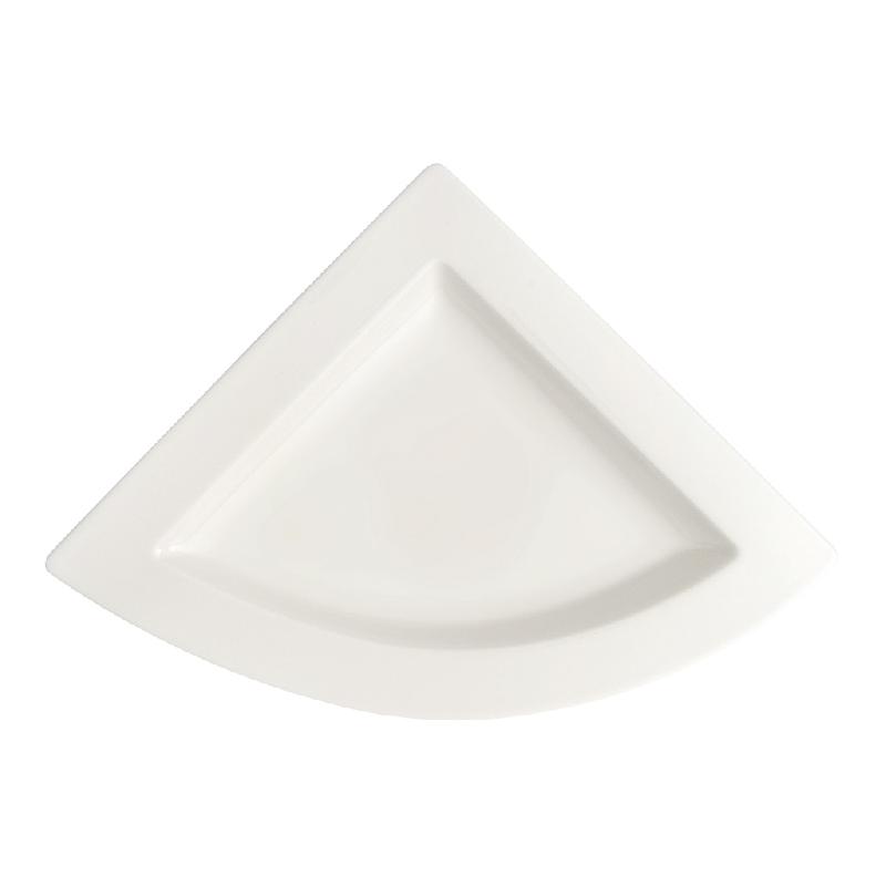 ASSIETTE VILLEROY & BOCH NEWWAVE PLATE TRIANGULAIRE 220 X 220 MM