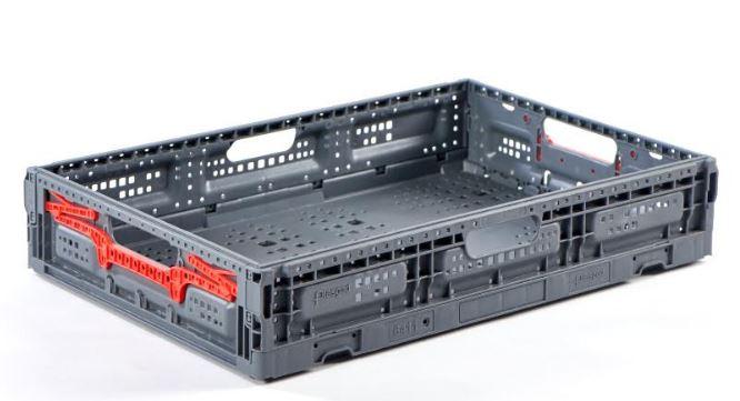 Bac plastique pliable - blpg6411 - 23L - 600x400x115mm - Gris ou sur demande_0