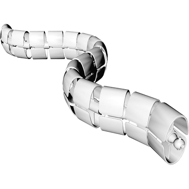 BACHMANN Serpentin de câble Premium blanc RAL9003 normal table_0