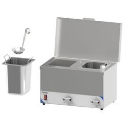 Bain-marie à sauce compact 2 cuves - CBMSC2H_0