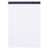BLOC BUREAU SANS COUVERTURE FORMAT A4 PETITS CARREAUX 100 FEUILLES
