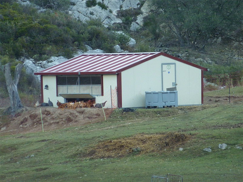Cabane avicole deplaçable 30m2_0