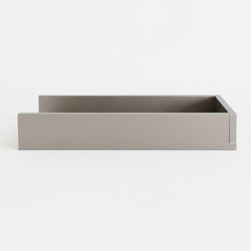 Casquette pour montant Totem 30x60x10cm - gris alu_0