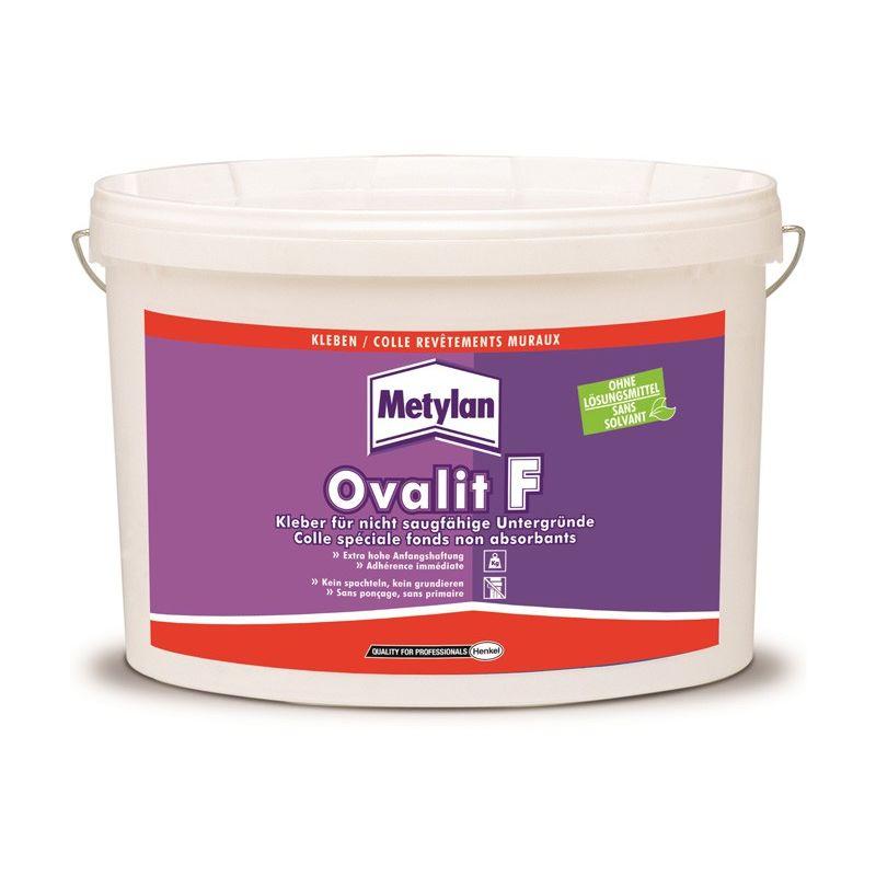 COLLE SPÉCIALE FONDS NON ABSORBANTS OVALIT F 5KG - METYLAN