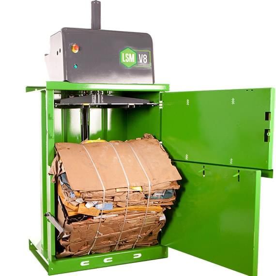 Compacteur vertical moyen V8 pour stations-services - Gestion optimisée des déchets sur site réduit._0