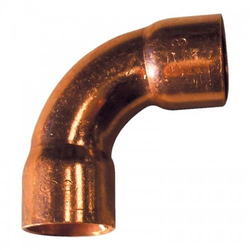 COUDE CUIVRE 90° F/F À SOUDER 90CU - DIAMÈTRE 18 MM BRICOZOR