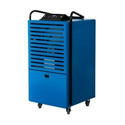 Déshumidificateur portable profess.,débit air 380 m³/h,capacité déshumidification 26L/24h à 30°C,80% humidité relative,plage fonctionnement 1_0