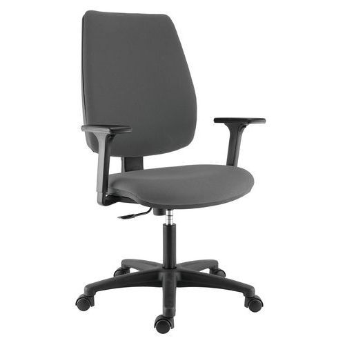 FAUTEUIL KIWI ACCOUDOIRS RÉGLABLES GRIS FONCÉ