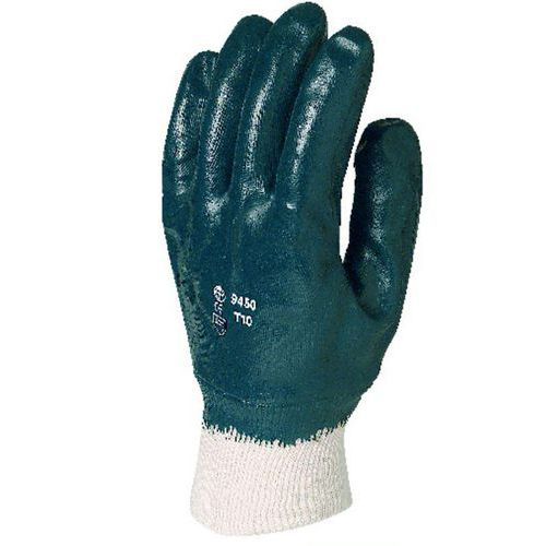 GANTS DE MANUTENTION EUROSTRONG 9450 COTON ENDUIT NITRILE STANDARD - 10 - COVERGUARD
