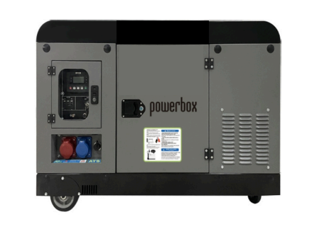 Groupe électrogène de chantier à alimentation électrique - SAROS ENERGY - 10 à 15 kW - Ref : MOB ENERGY AKS TQ 01_0