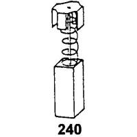 JEU DE 2 CHARBONS 6 X 10 X 15  POUR MAKITA