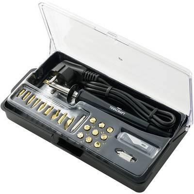 KIT PYROGRAVURE 24 PCS TOOLCRAFT MD-30WBPP 30 W +220 À +580 °C