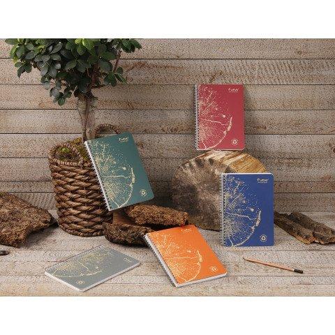 LOT DE 5 - CAHIER RECYCLÉ FOREVER PREMIUM A4 PETITS CARREAUX 120 PAGES