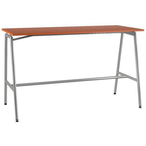 MANGE-DEBOUT ELLA 180X80CM STRAT ABS DL ORANGE JAFFA/GRIS - MOBIDECOR