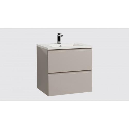 MEUBLE DE SALLE DE BAINS 60 CM SUR PIEDS ADELE - GRIS LUMIÈRE BATHDESIGN