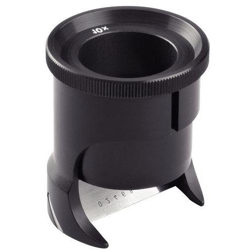 MICROLOUPE OPTIQUE APLANÉTIQUE AVEC ÉCHELLE - GROSSISSEMENT 10X - PEAK