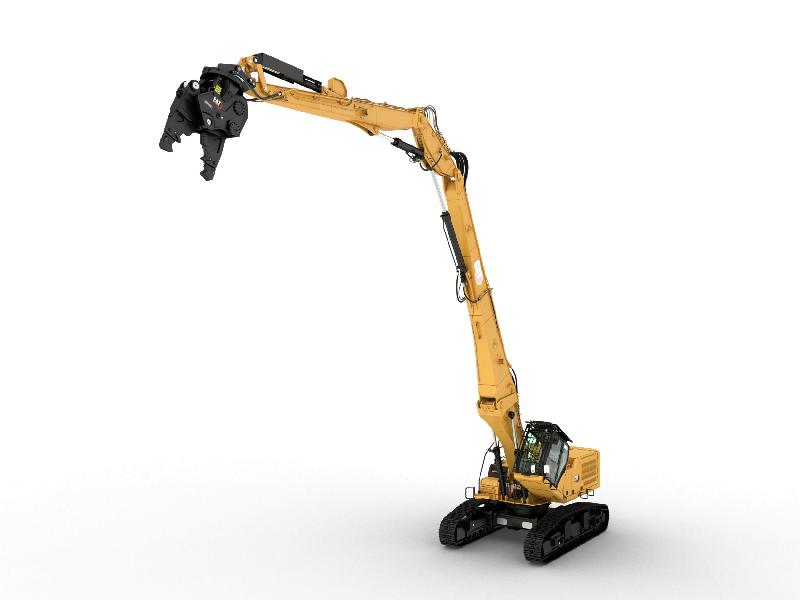 Pelle de démolition grande portée - Puissante et stable pour travaux en hauteur_0
