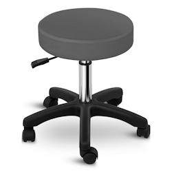 Physa - Physa Tabouret De Bureau À roulettes Travail Physa Aversa Gray (Vérin Gaz, Hauteur 45-58 cm, Max 150 Kg, Revêtement PVC, Gris) - 4250928683403_0