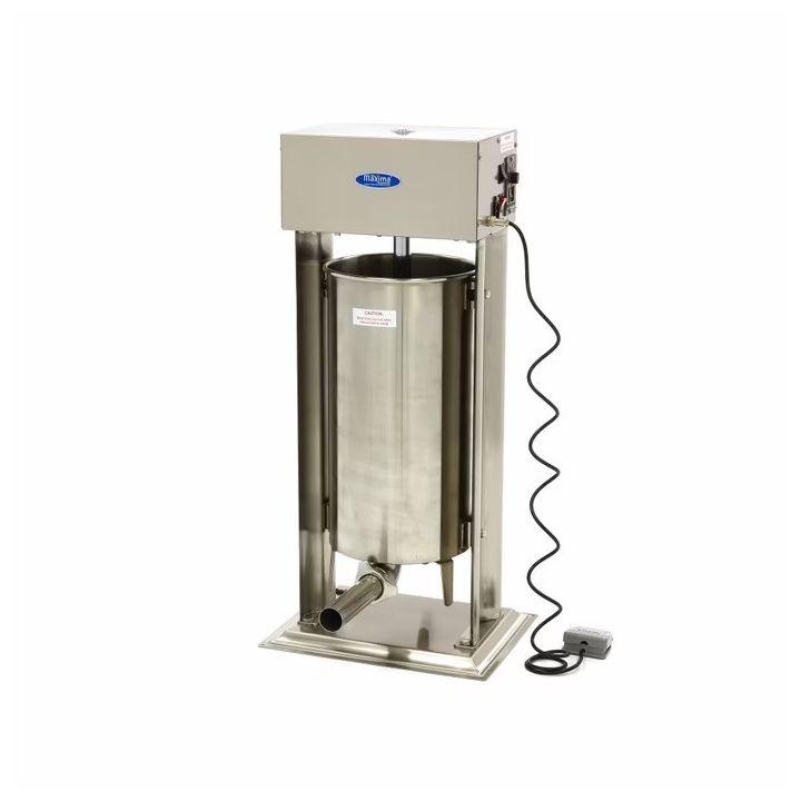 Poussoir à saucisses 25 Litres Automatique, vertical, 10 vitesses, 4 canules Ø16-38 mm_0